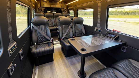 15 passenger sprinter van interior irvine