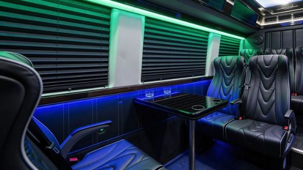 18 passenger sprinter van interior irvine