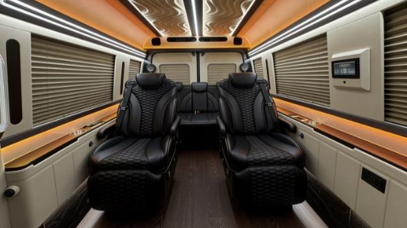 8 passenger sprinter van interior costa mesa