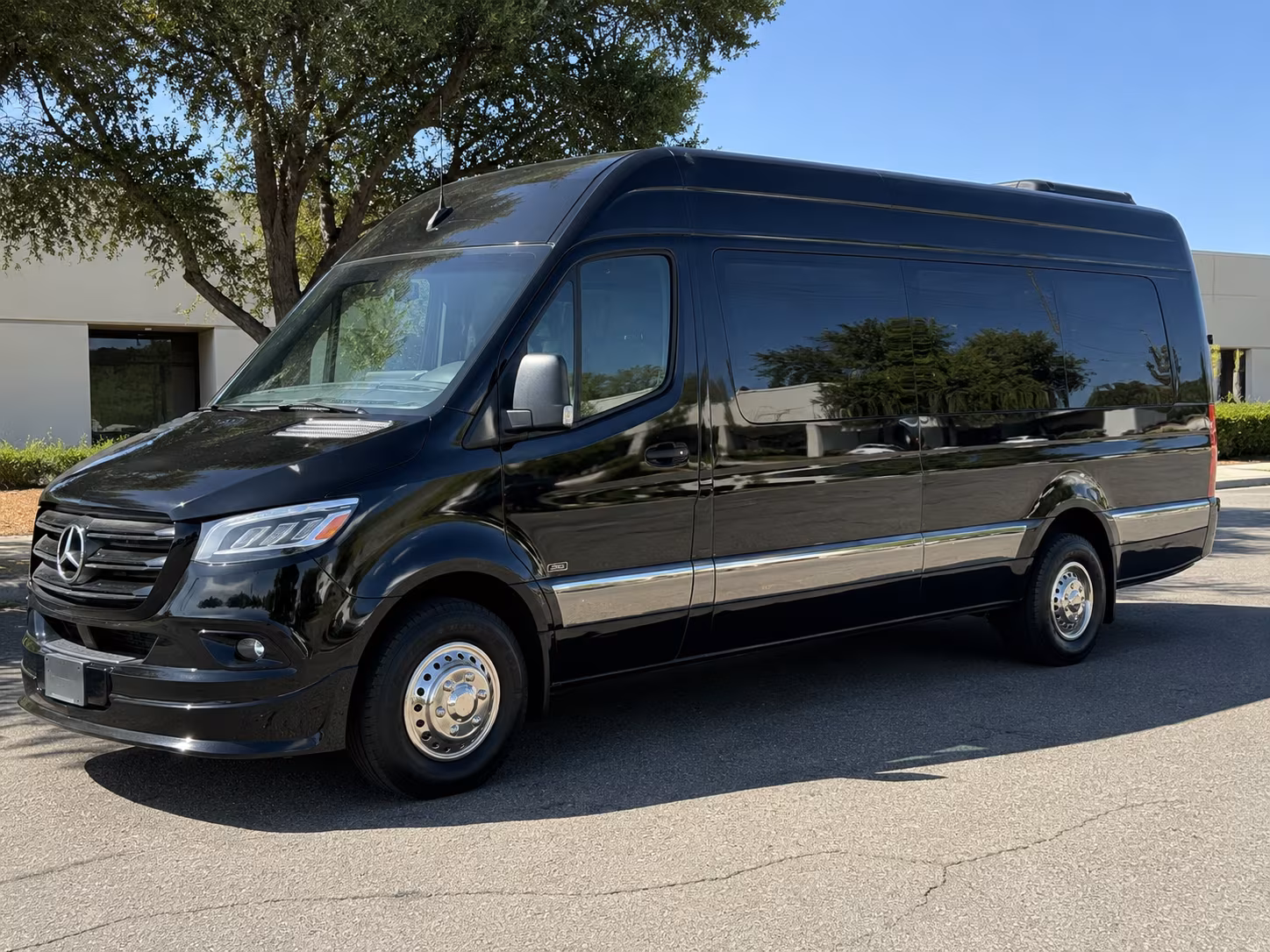 orange private event sprinter van rental