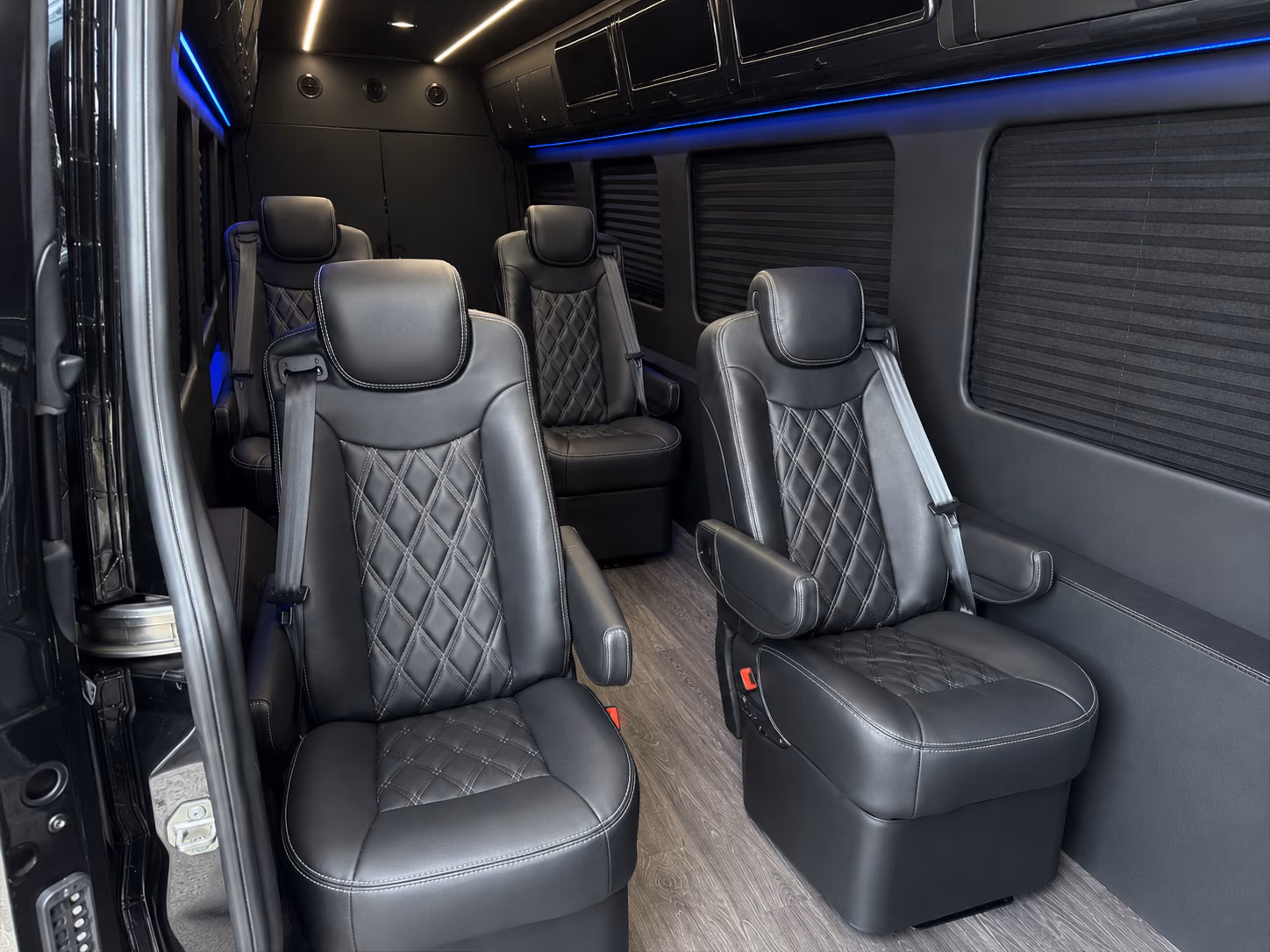 orange sporting event sprinter van rental