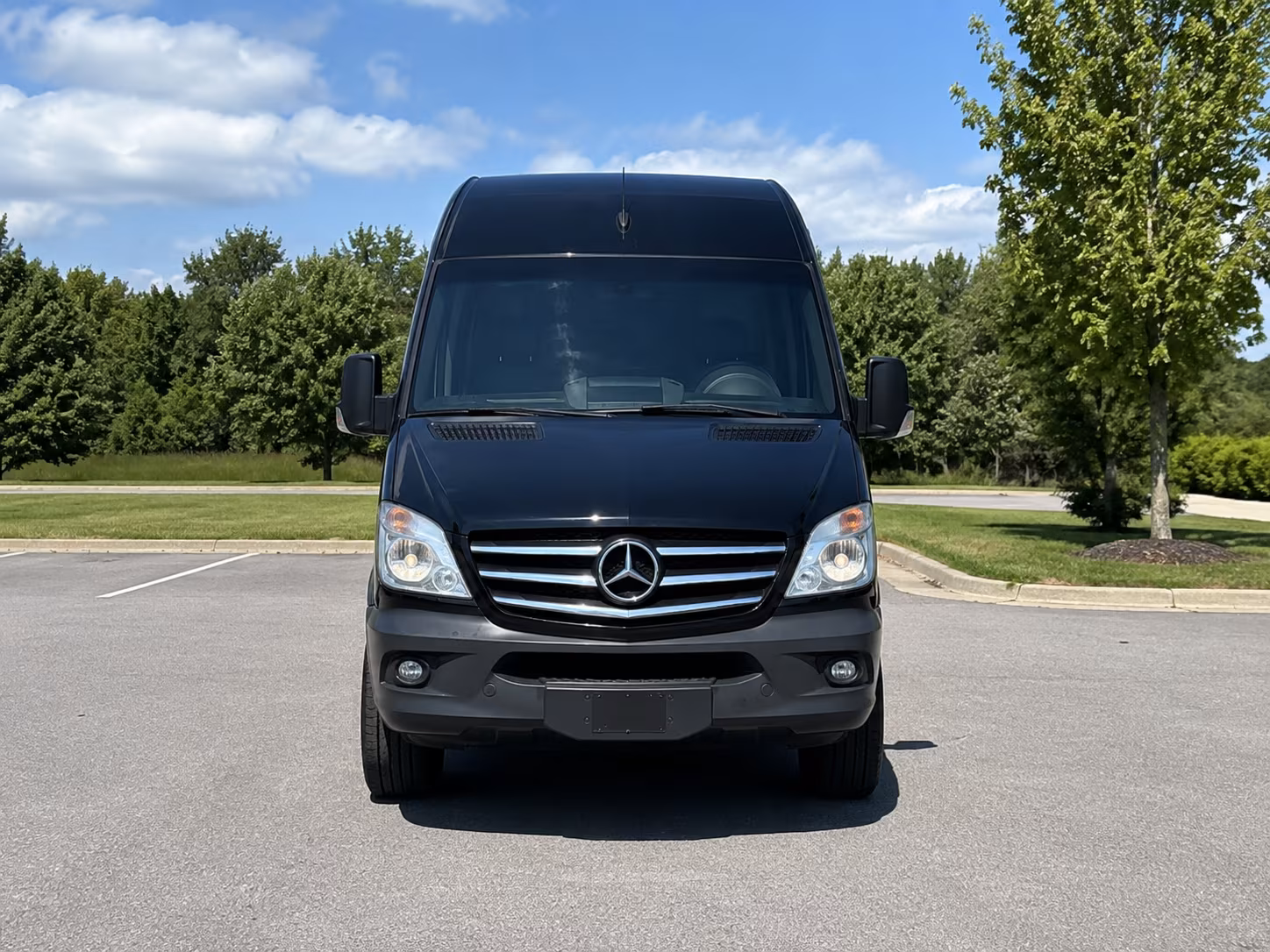 orange sprinter van booking step 3