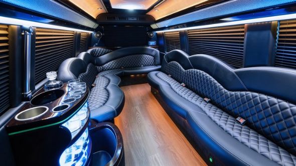 sprinter limousine interior orange
